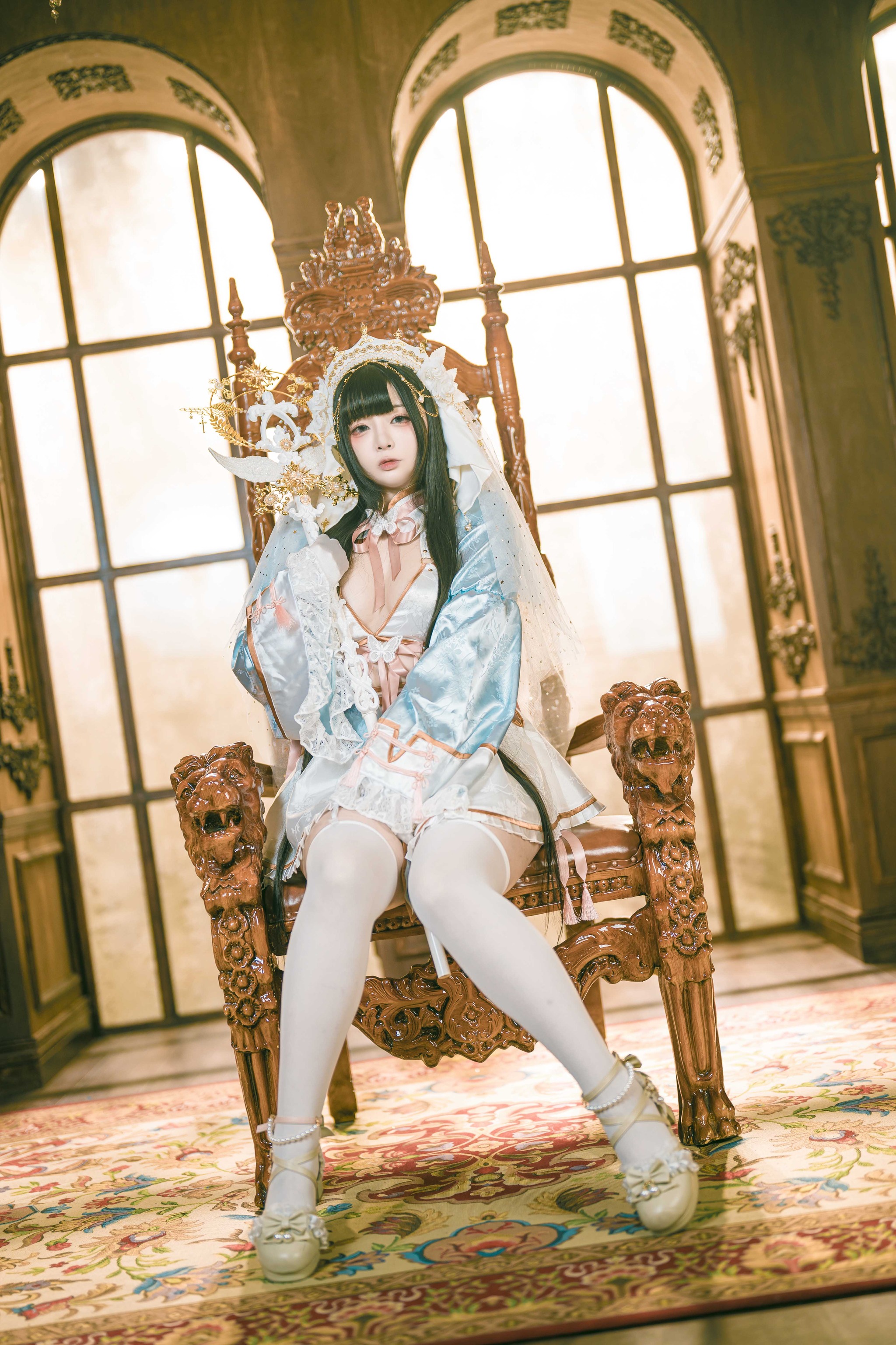落落Raku - NO.029 Lily White [47P1V]-XikXak
